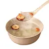 Vajilla Desechable Set de Tazones de Cáscara de Arroz Taza Hogar Grado Alimenticio Camping Exterior Espesado Bol de Arroz Plato Plato