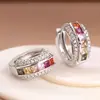 Pendientes de Cobre con Diamantes para Mujer Más Vendidos en Aliexpress, Pendientes de Nuevo Diseño de Moda Tendencia con Estilo Único y Atractivo de Nicho