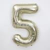 Globo digital de aluminio dorado platino grande de 40 pulgadas versión estadounidense transfronteriza fiesta cumpleaños confesión mayoreo