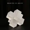 Ornamento Criativo Moderno Nórdico de Freixo, Bola de Espinhos de Cristal Cruzada para Sala de Estar, Armário de Vinho, Decoração de Casa e Exposição em Showroom