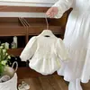Nuevo Romper de Encaje Dulce de Princesa para Bebés Niñas, Mono de Gasa de Algodón de Manga Larga, Otoño 2026