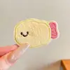 Pinzas para el pelo de dibujos animados con velcro para niñas, Pegatinas para cabello suelto en la parte posterior de la cabeza, Pinzas para el pelo de animales lindos para niñas, Accesorios para el cabello