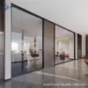 Mamparas de Cristal para Edificios de Oficinas, Mamparas Altas, Transparentes o Esmeriladas, Tamaños Personalizables, Incluye Medición e Instalación