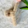 Pinzas para el Cabello de Peluche Seleccionadas Cuidadosamente Transfronterizas, Pinzas para el Cabello Lindas y Dulces para la Parte Posterior de la Cabeza, Pinzas para el Cabello de Peluche de Color Caramelo, Pinzas para el Cabello de Venta Directa de Fábrica
