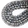 Pedra Natural Pedra de Gergelim Contas Soltas Pulseira de Contas Acessórios de Joias Feito à Mão DIY Pulseira de Pedra Natural Feminina Atacado