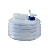 Cubo de agua plegable retráctil grande para exteriores con grifo, adecuado para viajes y camping, para montar en el coche, plegable y duradero