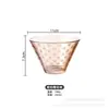 Vaso Alto de Cristal para Postre de Helado, Vaso de Helado, Bebida Fría, Pudín de Frutas, Malteada, Postre, Yogur, Vaso de Helado