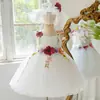 Vestido Formal para Niña, Estilo Temático del Bosque, para Pequeña Anfitriona, Desfile de Moda, Atuendo para Actuación de Piano, Vestido de Princesa de Cumpleaños para Dama de Honor, Lujo Ligero, Nicho, Gama Alta