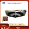 Aplicável a 07-09 Mercedes-Benz Classe E W212 grade de malha média de ventilação grade de malha média do para-choque dianteiro três horizontais 2128800583
