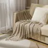 Manta para sofá funda de manta manta tejida de piña manta para siesta en la oficina manta para aire acondicionado manta de frijol manta