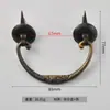 Nova Alça de Gaveta de Liga de Zinco Retro Chinesa Alça de Armário de Remédios Alça de Armário Alça de Armário Alça de Bolsa de Armário de Cabeceira Acessórios de Ferragens