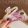 YD Eros Viniendo ~ Pinza de Ácido Acético para Mujer 2025 Nuevo Clip de Tiburón de Alta Gama Pasador de Primavera y Verano Accesorios para el Cabello