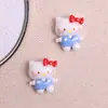 Muñeco de Animal de Dibujos Animados Resina Pegamento de Crema DIY Tocado Pasador Funda de Teléfono Móvil Parche Llavero Colgante Pequeños Accesorios