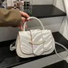 Bolso de alta gama de estilo coreano transfronterizo, nuevo bolso de hombro de moda para el verano de 2026, versátil, simple y elegante, bolso de mano cruzado