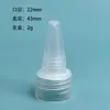 Varias Especificaciones, Tapas de Plástico Puntiagudas para Botellas, Tapas para Botellas de Tinta, Tapas Puntiagudas Espirales Engrosadas Multiusos, Stock Listo del Fabricante