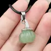 2344-Pedra de Ágata de Cristal Natural Pingente de Abóbora Pequeno Pingente Criativo DIY Acessórios de Joias de Halloween Material