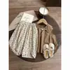 Colete de Verão para Meninas Roupa Infantil 2026 Novo Estilo Top Roupas de Verão para Bebê Conjunto Elegante de Duas Peças Tendência