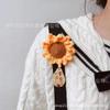 Broche tejido, examen, buena suerte, artículos pequeños, examen de ingreso a la escuela secundaria, regalo de graduación masculino y femenino, insignia, ramillete, gana el campeonato de un solo golpe