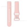 Para Xiaomi Watch Huami Hebilla de Mariposa de Color Sólido Correa de Silicona Pulsera de Ocho Hebillas 1819 mm Correa de Silicona