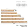 Gancho de pared de madera maciza pared de dormitorio detrás de la puerta colgador de pintura de madera de bambú pared de baño estable simple colgante de pared