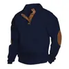 Transfronterizo Talla Europea 2026 Otoño Amazon Tejido de Punto Jacquard de Manga Larga con Cuello Alto para Hombre Casual para Exteriores Hombre