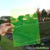 Folha de plástico PVC transparente de três cores primárias diy filme protetor decorativo de plástico rígido filme A4 jardim de infância feito à mão