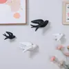 Estilo Escandinavo Colgante de Pared Sala de Estar Tienda de Té con Leche Decoración Suave Decoración de Pared Colgante Fondo de Pared Decoración Colgante de Pájaro 3D