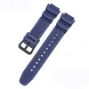 Adequado para Pulseira de Relógio de Resina Casio W-218H/F-108 Ae1200/1000/1300/Aqs1 18mm