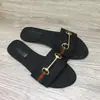 Juego Completo de Empaque para Exportación: Pantuflas de Tacón Grueso Marca G para Uso en Exteriores, Sandalias de Moda para Mujer con Estampado de Doble Letra, Tacón Alto, Versión de Alta Gama