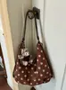 2026 Nuevo Bolso de Hombro y Axila de Lunares Simple y Versátil para Mujer, Simple y Elegante, Bolso Cruzado Casual con Estilo