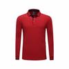 Camisas Polo Personalizadas Finas de Manga Longa com Golas, Camisas de Cultura Corporativa, Roupas para Atividades em Grupo, Logo Impresso, Impressão em Algodão
