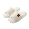 Pantuflas de algodón transfronterizas para otoño e invierno para mujer, al por mayor para interior, pareja, hogar, pantuflas cálidas de felpa, antideslizantes para hombres y mujeres