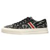2026 Nuevos Zapatos de Tela para Hombre de Primavera Planos Estampados de Moda Diseño de Nicho Versátiles Transpirables Tenis Zapatos Casuales para Hombre