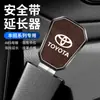 Adecuado para Cinturón de Seguridad de Coche Toyota Crown con Portatarjetas, Interfaz de Hebilla de Extensión de Cinturón de Seguridad Land Alpha, Sin Ruido