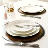 Louças de porcelana óssea, tigelas e pratos, aptos para micro-ondas, adequados para uso doméstico de jovens, pratos de jantar de luxo leve, alto valor estético, cerâmica branca pura, presente de alta qualidade