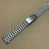Accesorios para reloj correa brazalete de acero inoxidable plano 20mm