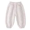 Pantalones Repelentes de Mosquitos para Bebés Niñas Jerry Joggers de Verano para Niños Pantalones de Bebé Estampados Ropa de Verano para Bebés Pantalones para Niños Pequeños de Algodón Puro Niñas