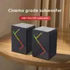 Spot de Fábrica K2066 Caderno Luminoso Colorido Áudio para Computador com Fio USB de Mesa Alto-falante Portátil Transfronteiriço