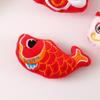 Broche Ano da Serpente Fofo de Pelúcia Acessórios de Ano Novo Cartoon Pin Joia Corsage Decorativo DIY Acessórios para Roupas Lote