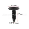 Adecuado para clips de revestimiento interior del techo automotriz GM, clips de fijación con púas, posicionadores de tornillos, clips de remache