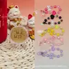 Oro Puro 999 "Éxito en el Examen, Paz y Alegría" Pequeño Pastel Colgante de Oro - Regalo de Promoción de Tienda al por Mayor