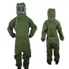 Macacão Protetor Espessado para Jateamento Honghao, Roupa de Jateamento Peça Única, Roupa de Proteção com Capuz