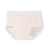 Calzones florales dulces para mujer 10A Algodón puro antibacteriano en la entrepierna Suaves amigables con la piel Calzones para mujer con lazo Calzoncillos para damas