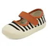 Topstar2023 Nuevo Otoño Zapatos de Lona para Niños Suela Blanda Estilo Coreano Velcro Zapatos de Bebé Dropshipping