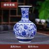 Jarrón de porcelana azul y blanca antiguo de cerámica Jingdezhen, moderno, de estilo chino, para el hogar, la sala de estar, el porche y otros lugares.