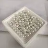 Perlas Sueltas de Imitación Perforadas de Colores ABS Materiales para Manualidades DIY Zapatos, Ropa, Sombreros, Pulseras, Accesorios de Cuentas para Joyería
