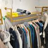 Estante de exhibición de ropa de pie para tienda de ropa pared estante para ropa de mujer ropa de niños colgante lateral colgante de pared colgador de tienda colgador de pared