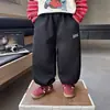 Pantalones de chándal para niños Niños Otoño Moda Casual Deportivos 2026 Nuevo Estilo Niños Bebés Primavera Otoño Delgados Cintura Elástica Pantalones Modernos