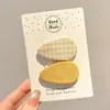 Pinza lateral fresca y dulce en forma de estrella, pinza para el cabello de alta gama estilo dopamina, accesorio para el cabello de pinza para flequillo exquisito y simple