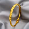 Pulsera de cuentas para mujer Pulsera abierta de moda estrellas lluvia de meteoritos brillante pulsera para mujer chapada en oro al vacío para enviar a mamá